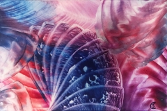 Trial and Error, Encaustic on paper, 15x21